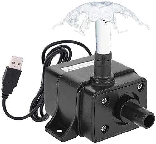Water pump aquarium water pump fish tank pump mini super silent brushless 120L/H DC USB plug submersible for aquarium fish tank fountains