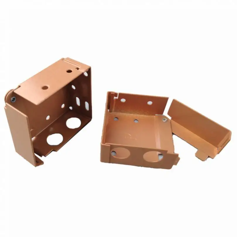 Window Blinds Bracket 2pcs Box Mounting Bracket 1 Set for 2 Inch High Rail Venetian Blinds Head Track End Cover Holders Window Blinds Head Rail