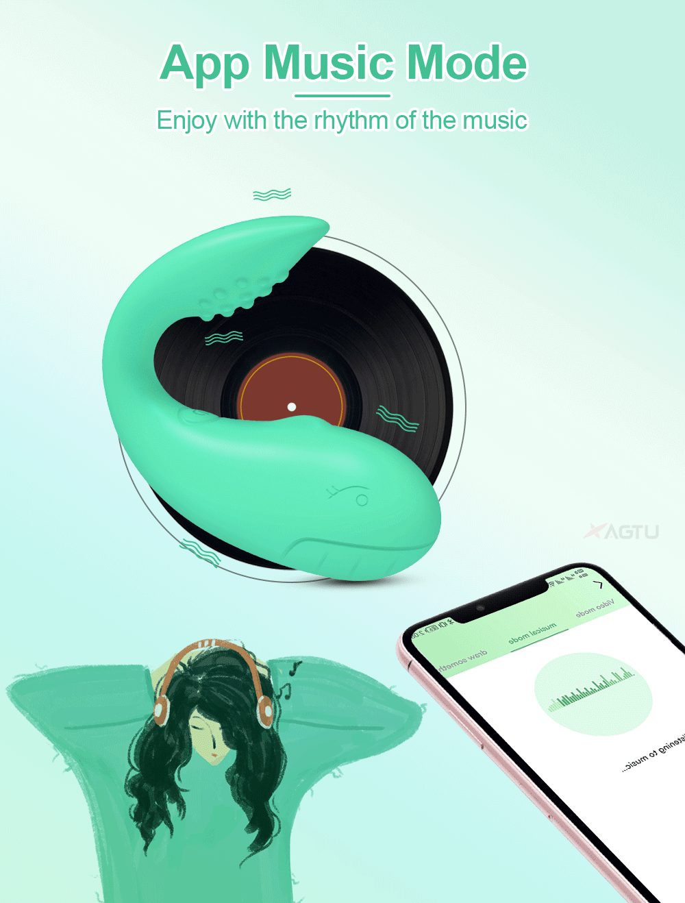 Bluetooth APP 2 Motors G Spot Vibrator for Women Dildo Clitoris Stimulator Vagina Vibrating Love Egg Panties Sex Toys for Adults