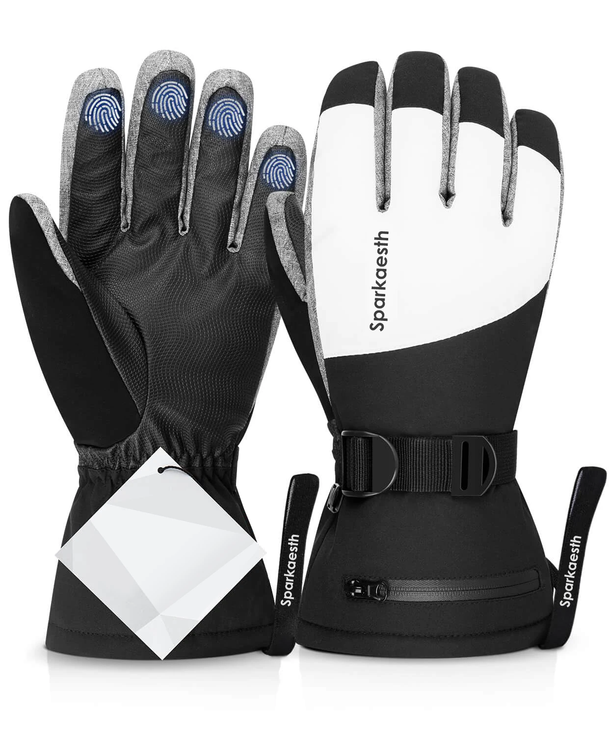 

Sparkaesth Warm Touchscreen Snowmobile Gloves