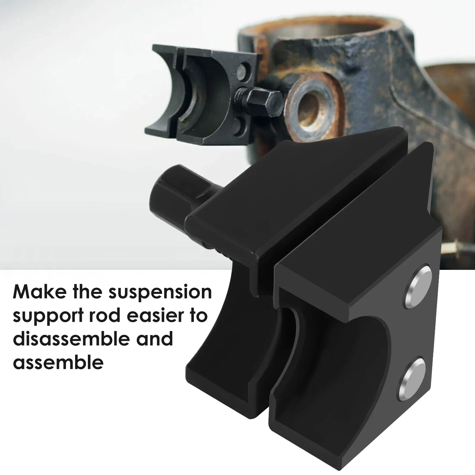 Hub Knuckle Spreader Double Ends Design Solid Steel Suspension Strut Spreader Tool Wide Compatibility Suspension Strut Split