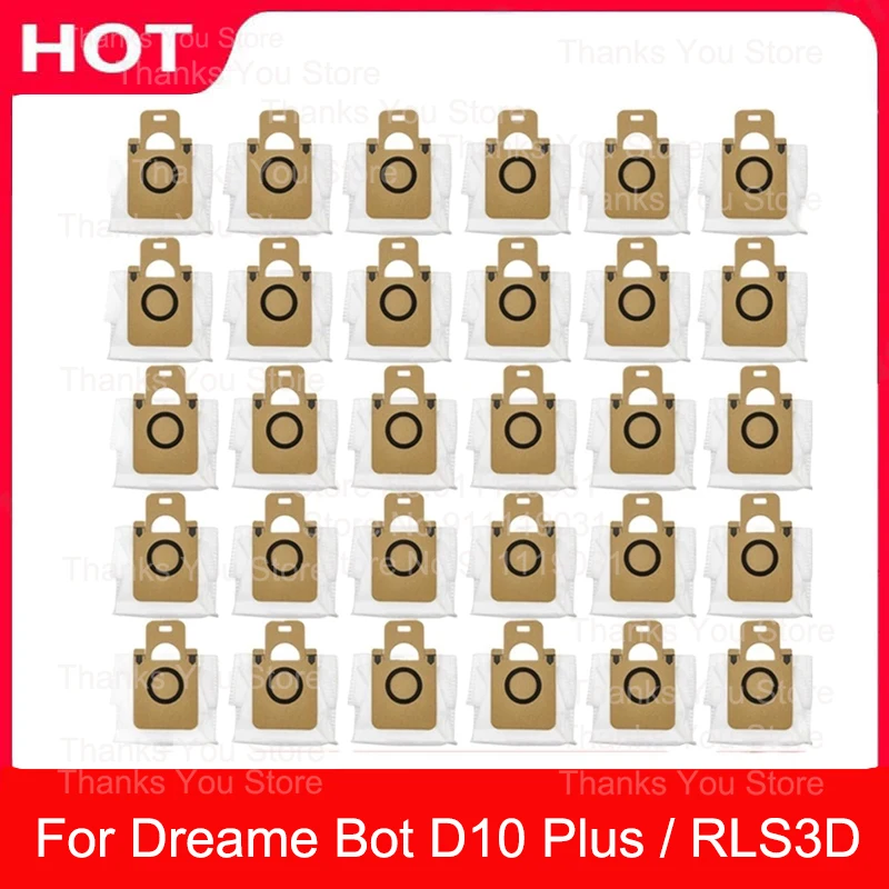 Dreame L10s Pro Ultra Heat, X30 Ultra, X30 Pro Plus 키트, 진공 청소기 부품 브러시 필터 걸레 천 먼지 봉투 액세서리