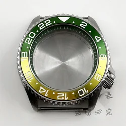 Green Ring 42mm Watch Case with Sloping Bezel (NO.9 Green Yellow)