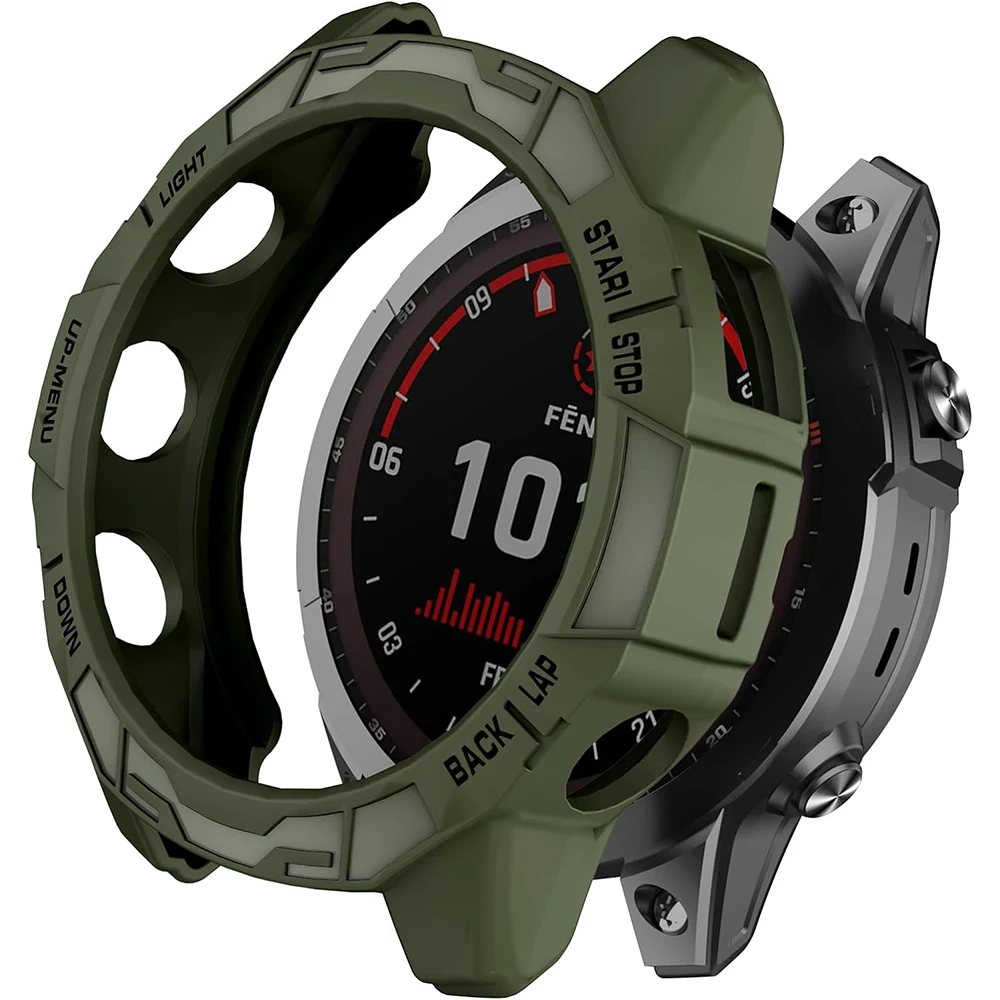 Silicone-Case-For-Garmin-Epix-Pro-Gen-2-51mm-47mm-Protective-Cover-TPU ...
