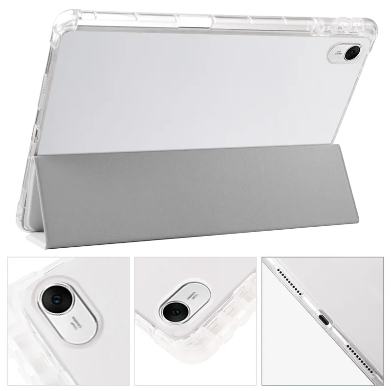 OPPO Pad Mini Tablet Case with Pencil Holder - Trifold Soft Back Stand Cover, 8.8 inch