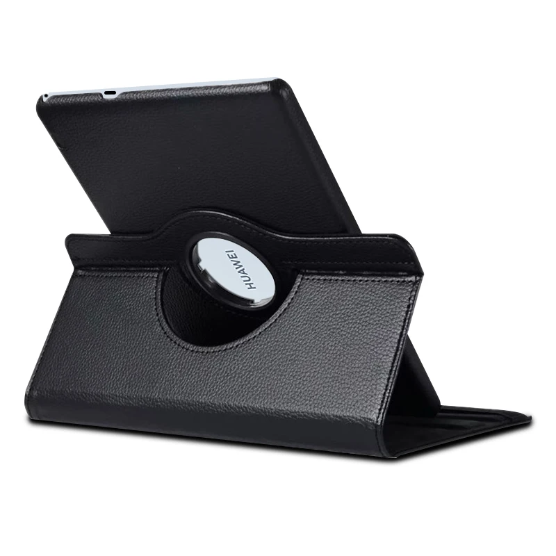 MatePad SE 10.4 Case T8 T10s T10 360 Rotating Case For Huawei MediaPad T5 10 T3 9.6 M5 Lite 10.1 PU Leather Tablet Cover tablet case