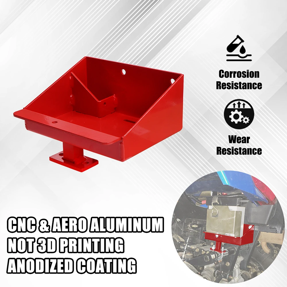 Motorcycle battery New cross-country motorcycle battery relocate kit for Polaris 2014-20 Sportsman 450 570