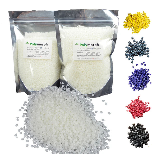 Reusable Moldable Plastic Polymorph Pellets Thermoplastic Beads