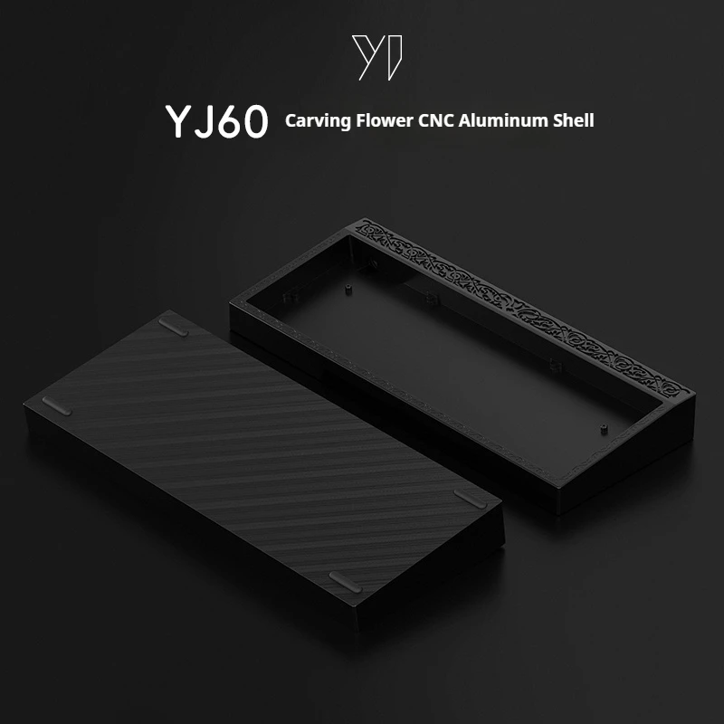 YJ60 マッド 60he GH60 アルミキーボードシェル 60% キーレイアウト