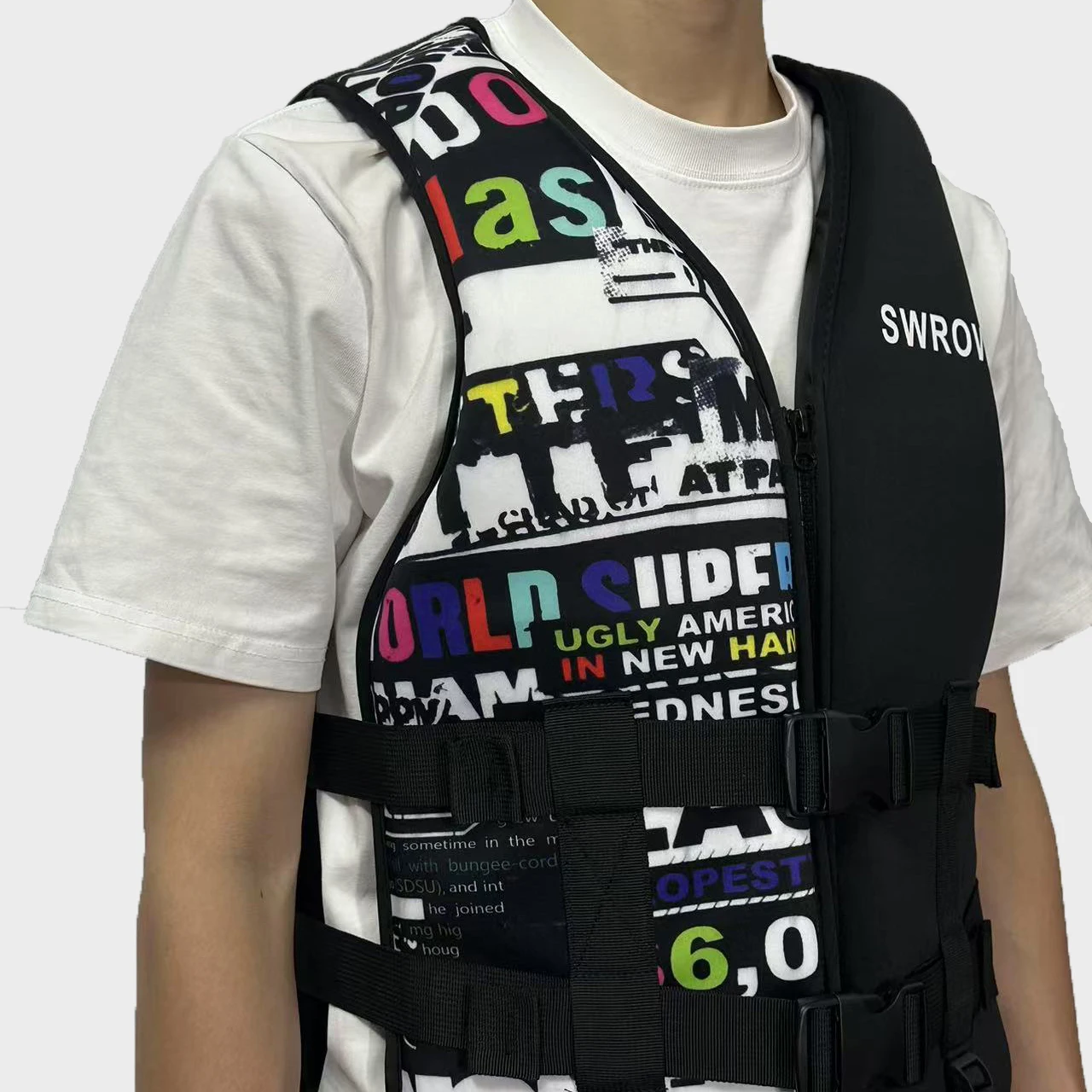 Neue Universal Life Wassersport Sicher Überleben Schwimmweste Für Outdoor Schwimmen Bootfahren Surfen Tauchen Driften – Detail 14