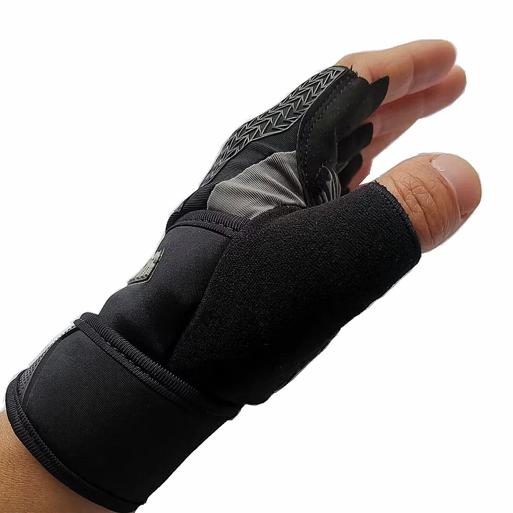 Half Finger Fitness Gloves Bodybuilding Weightlifting Anti-Slip Crossfit Dumbbell Workout Training Gym Gloves For Man Women 3