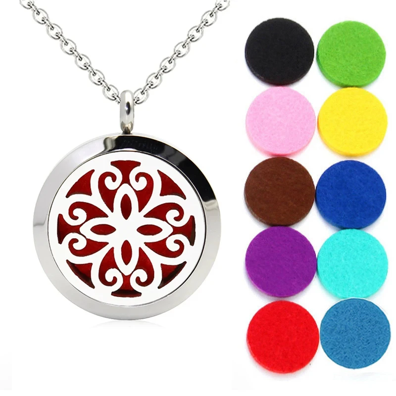 Collier Aromathérapie - Arbre2 - Diffuseur Pendentif Boho Huile