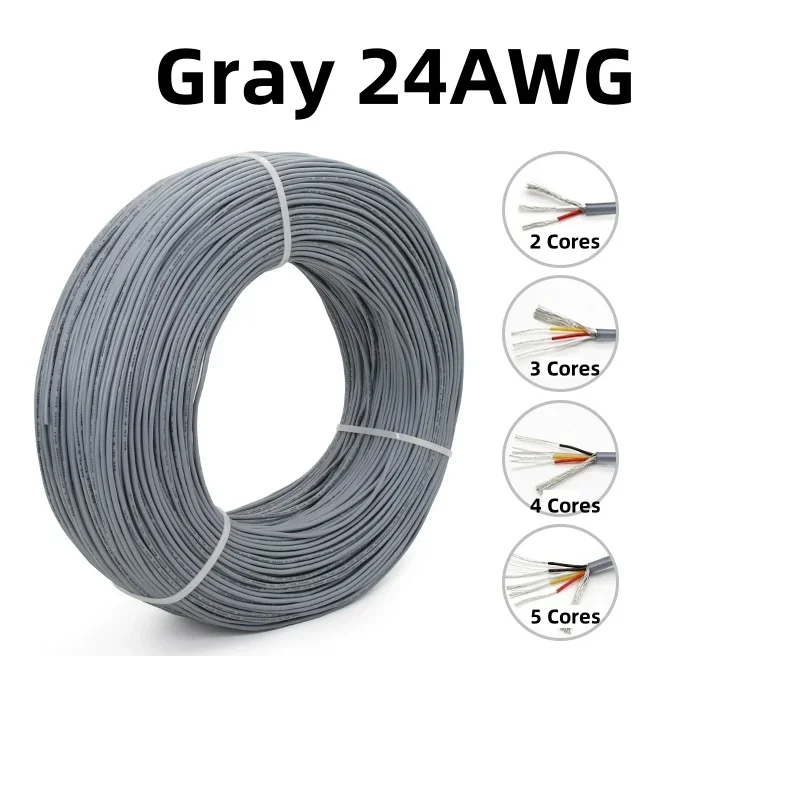 Shielded Tinned Copper Wire - Audio and Control, PVC Insulated, Multi-Core Options