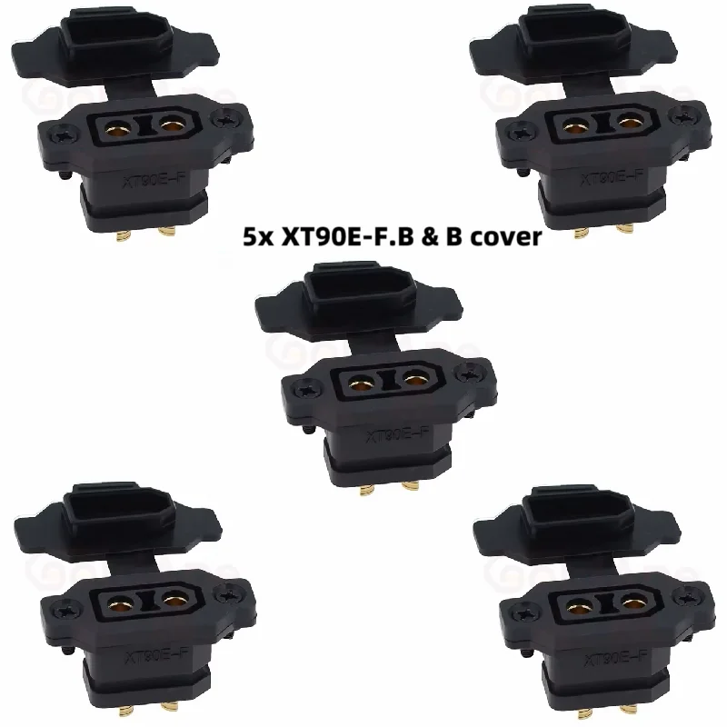 VUNIVERSUM 2 Paia Di Connettori Da Incasso XT90E-M Spina XT90H - Foto 2