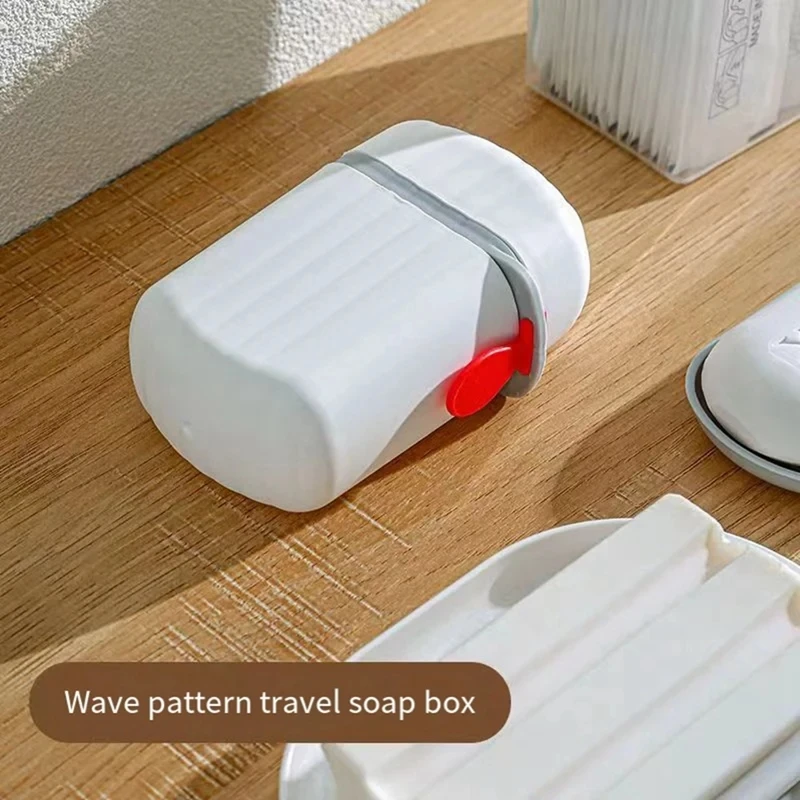 Soap Box 1Pc Portable Sealed Storage Box Waterproof Travel Home Bathroom