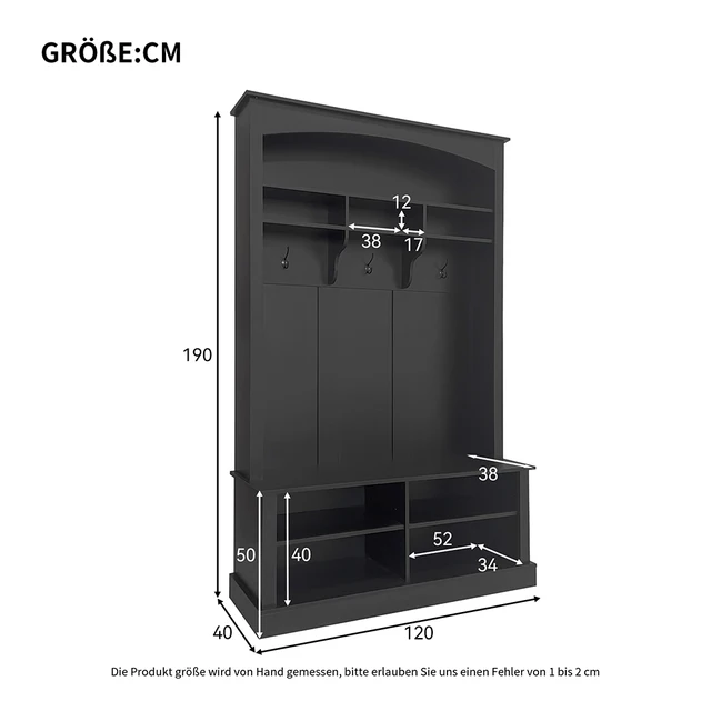 KOMHTOM Bench and shoe shelf wardrobe set KOMHTOM Bench and shoe shelf wardrobe set