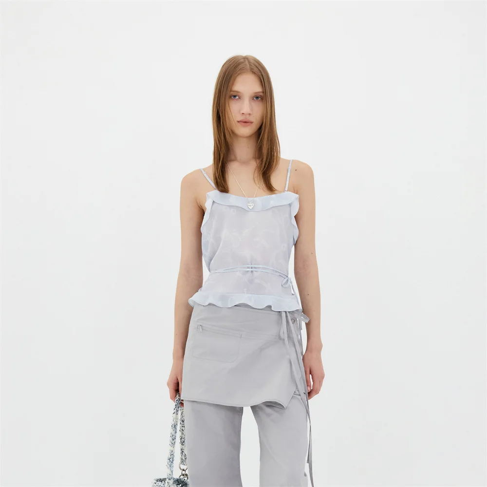 low@-niche-women's-spring-summer-2024-new-ruffle-casual-print-chiffon-camisole-vest