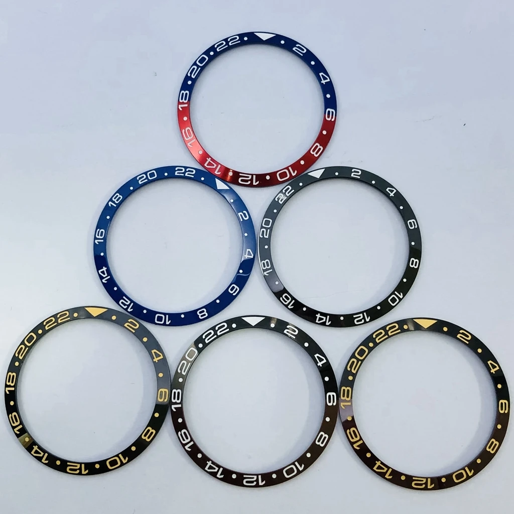 34mm ceramics bezel fit 36mm SUB watch replace accessories watch parts Miuksi watch accessories watch bezel