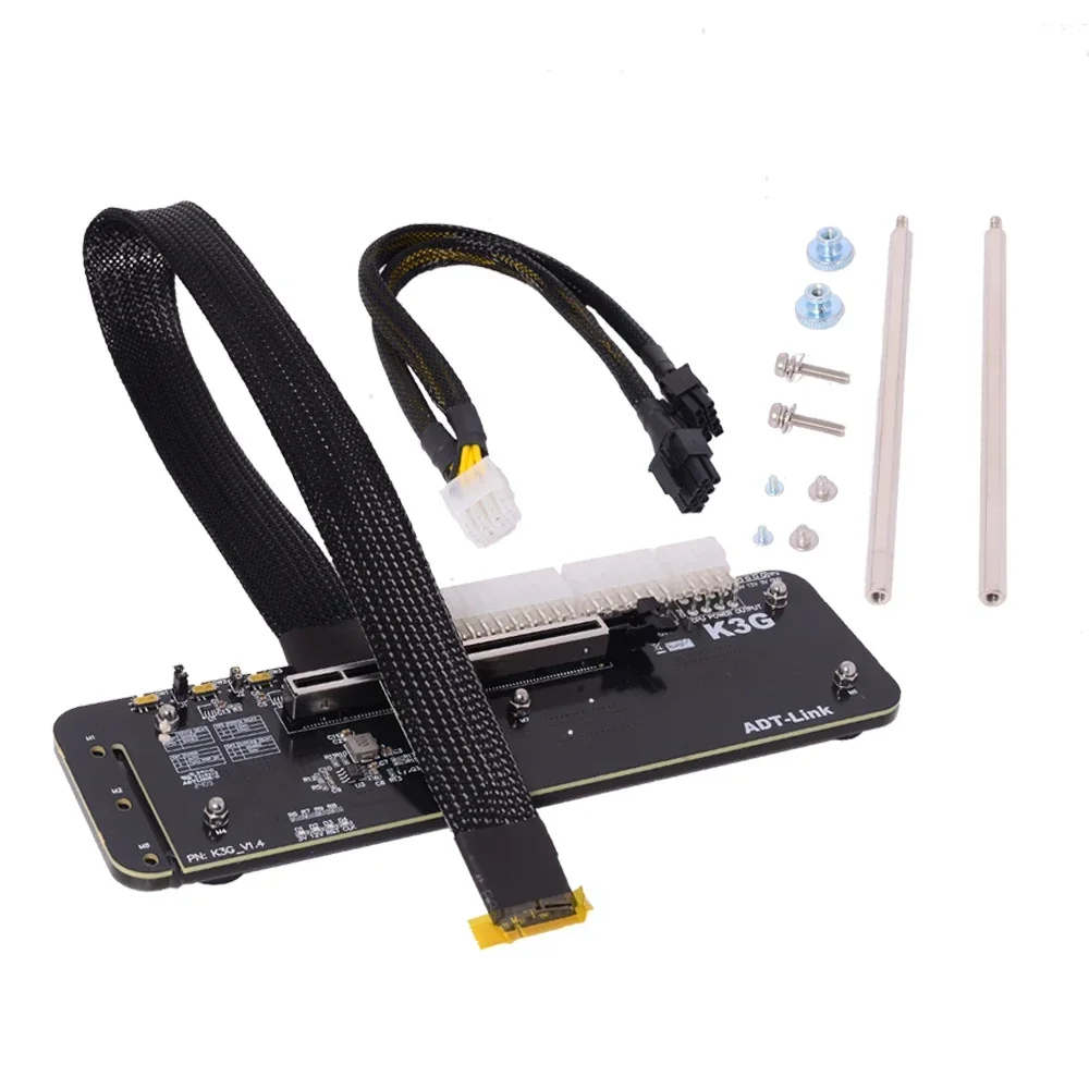 ライザーカードADT-Link R43SG PCIE 4.0 GPUアダプター Key Extension Cable Adapter | Egpu Notebook Adapter | Pcie