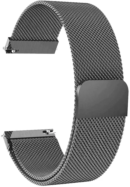 Premium 22mm Milanese Metal Loop Band Replacement Wristband