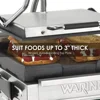 mercial WFG150 Tostato  Compact Flat Toasting Grill, 120V, 1800W, 5-15 Phase Plug 6
