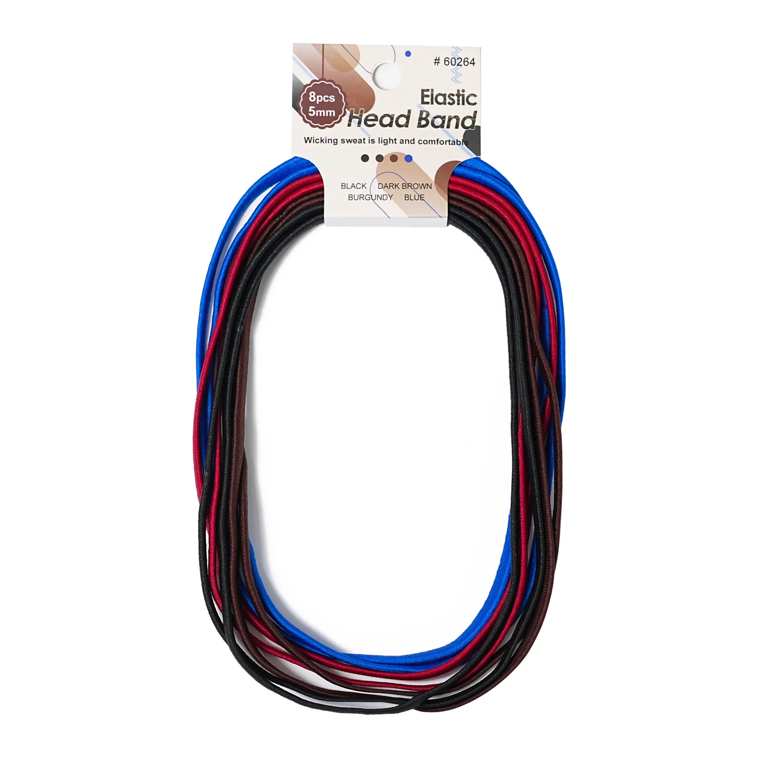 6 Pcs Bandeaux Cheveux Homme, Bandeau Cheveux Élastique Homme Bandeau Cheveux Sport Antidérapants Pour Yoga Football - Au Quotidien