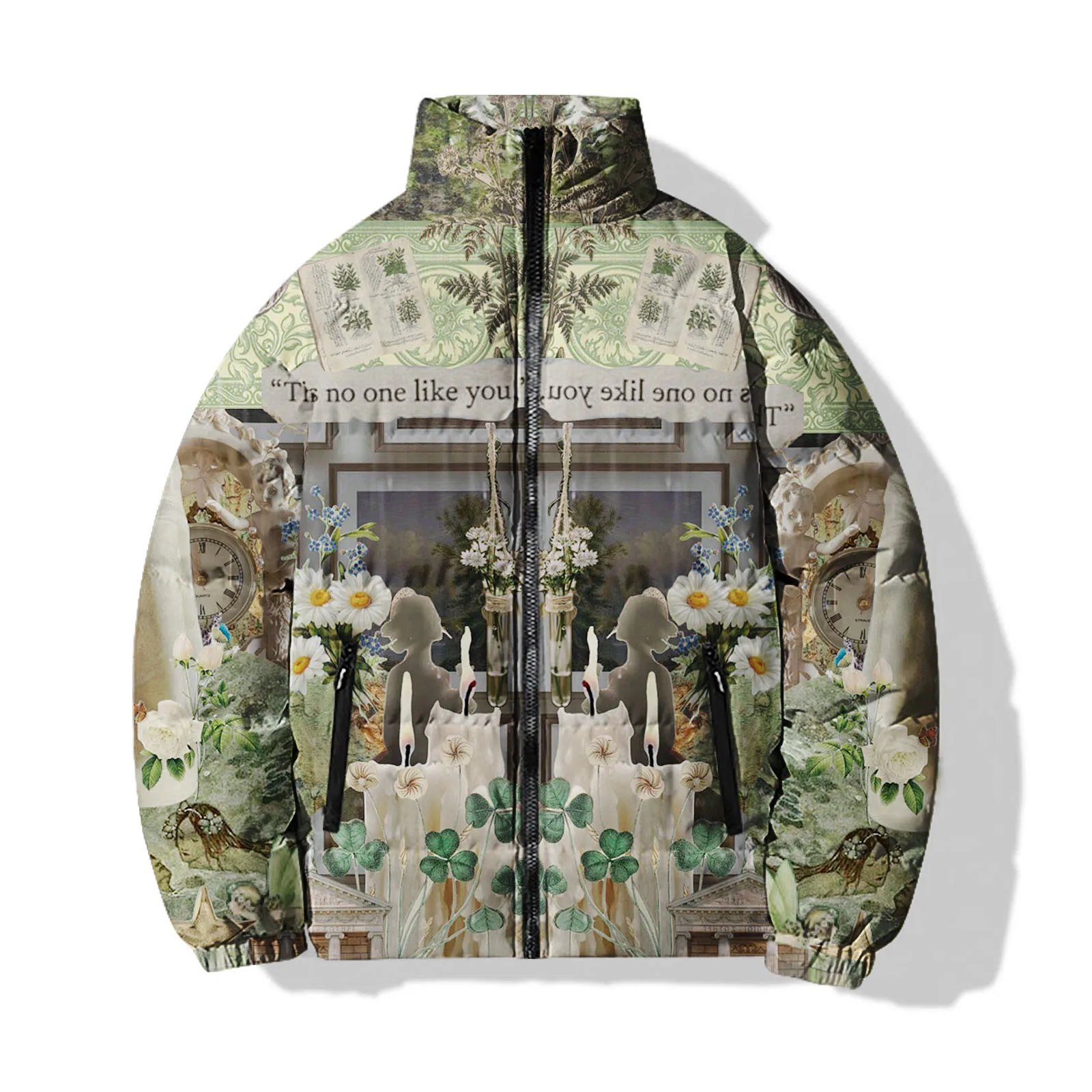 thumbnail image 1 of Chaquetas de moda callejera para hombre, abrigos de plumas nuevos y geniales, bonitas parkas, estilo retro pictórico, abrigos cálidos para el frío del invierno para hombre, estilo vintage, 1 of 4