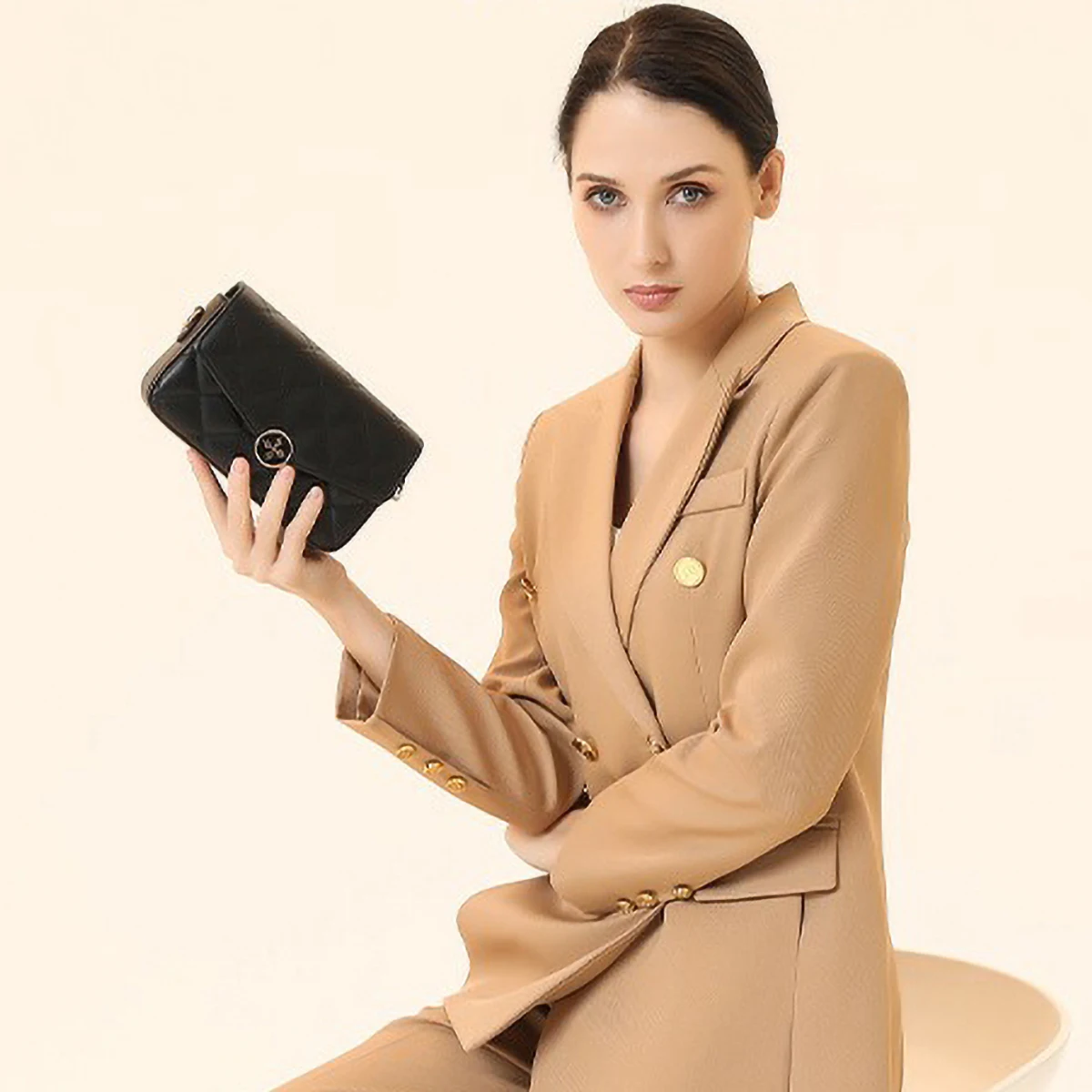 Baellerry 2025 Pattern Women's Crossbody Shoulder Bag Convertible 3-Way Carry Lightweight Adjustable Strap Multi-Functional Casu