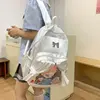 Japan Itabag Transparent Pvc Pocket Backpack School Bags For Girls Kawaii Casual Book Travel Rucksack 2024 New 1
