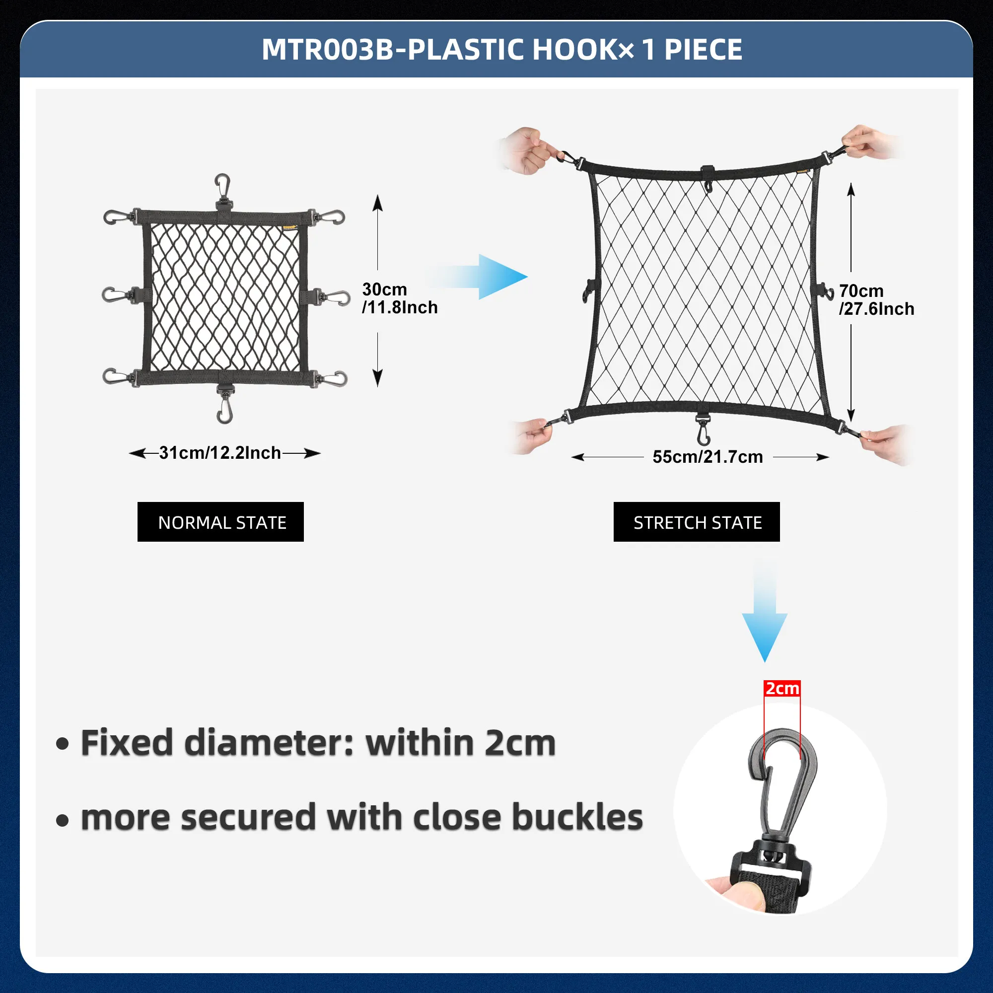 Plastic Hooks x1PC