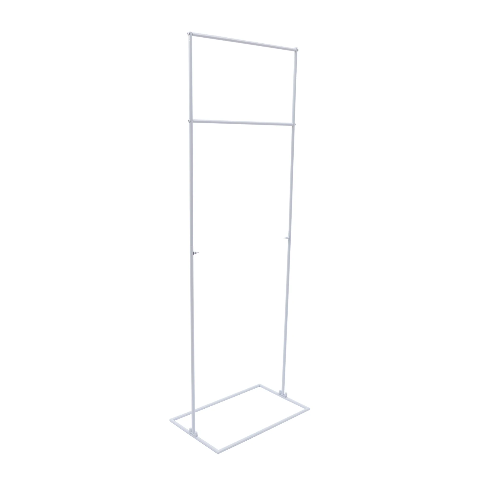 Wedding Arch Backdrop Stand Square Wedding Arches for Ceremony White Metal Arch Stand Garden Floral Arbor