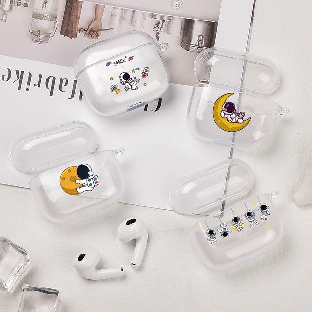 Hard PC Case For Airpods 2 Painted Transparent Fashion Design