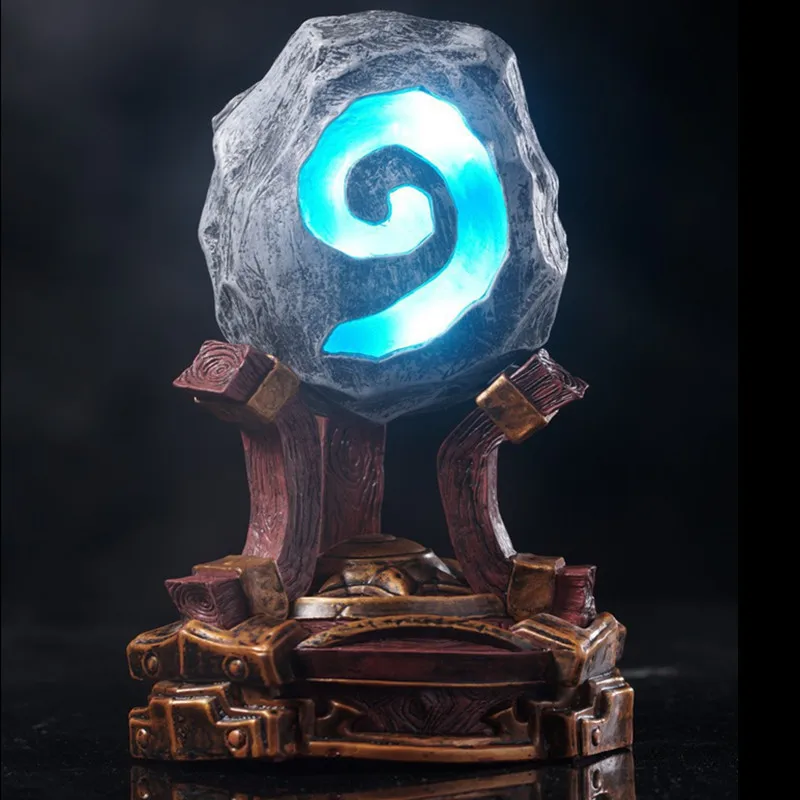 

Фигурка из игры Warcraft, герои из Warcraft из Hearthstone, Коллекционная модель со светодиодной подсветкой, фигурка, игрушка, украшение, подарок для ребенка