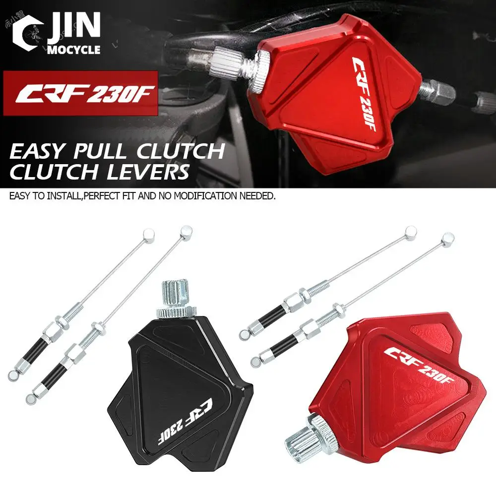 

For HONDA CRF230F CRF230 F CRF 230 F 2003-2018 2010 2011 2012 2013 2014 2015 Dirt Bike Stunt Clutch Lever Easy Pull Cable System