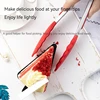 Food Grade Silicone Stainless Steel Anti-Scalding Food Tongs High Temperature Resistant Barbecue Tongs 2
