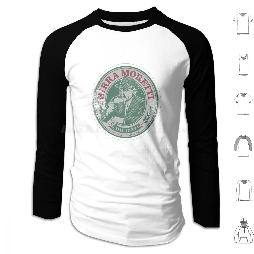 

Birra Moretti Hoodies Long Sleeve Beer Moretti Birra
