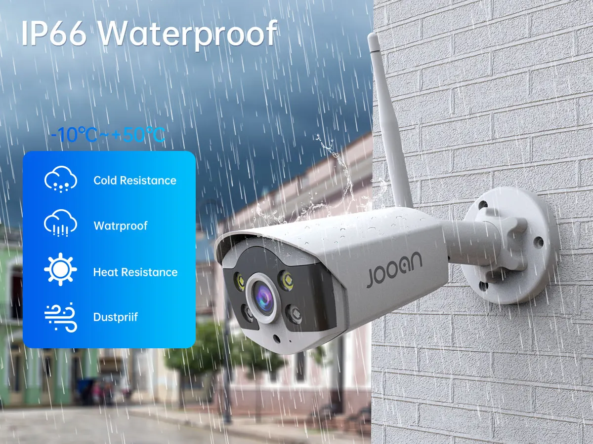 Sd6cd31ed1044492baa34bdb9f991f898I Jooan 3MP 5MP WiFi CCTV System 10CH NVR Security Camera System Two Way Audio Outdoor Wireless IP Cameras Video Surveillance Kit