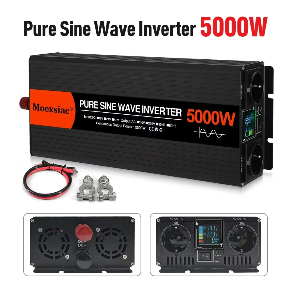 5000W (Rated 2500W)