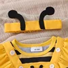 First Halloween Baby Girl Outfit Long Sleeve Romper Ladybug Suspender Skirt Dress Cute Baby Girl Fall Winter Clothes 4