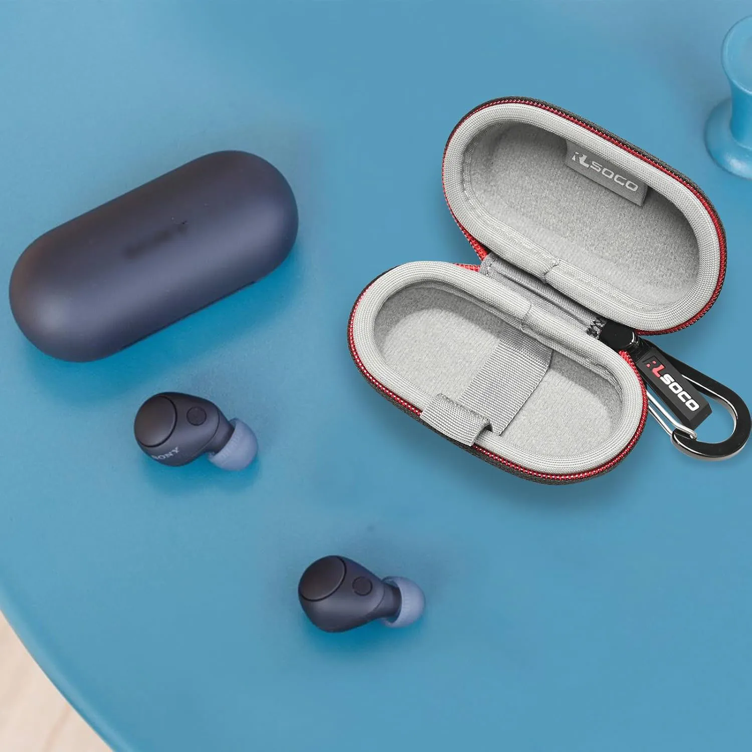 Durable Protective Hard Case for Wireless In-Ear Bluetooth Earbud Headphones (Case Only)