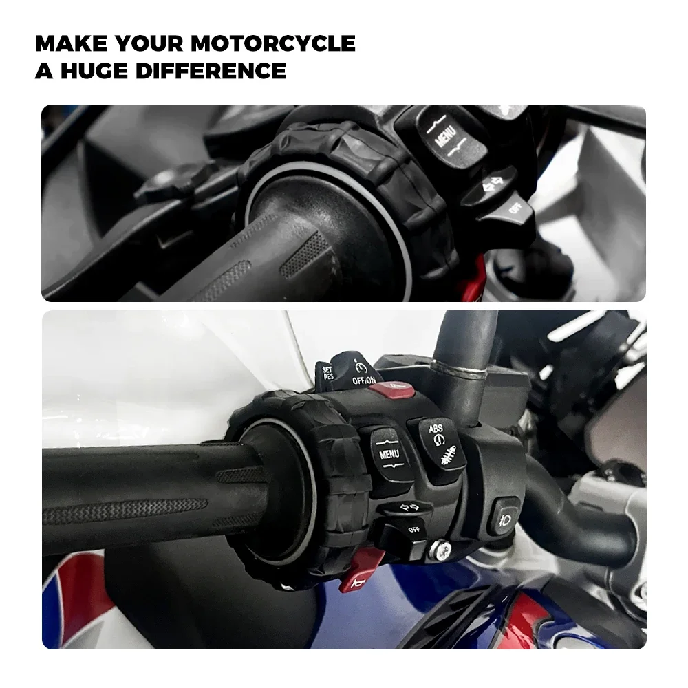모터라드 멀티 컨트롤러 보호대 고무 커버, 핸들용, BMW R1200GS R1250GS R1300GS S1000R F850GS LC ADV 어드벤처 F900