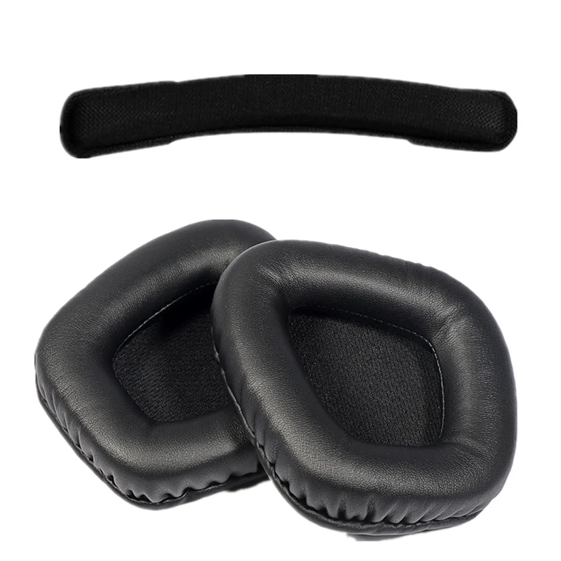 Premium Replacement Memory Foam Earpads with Headband