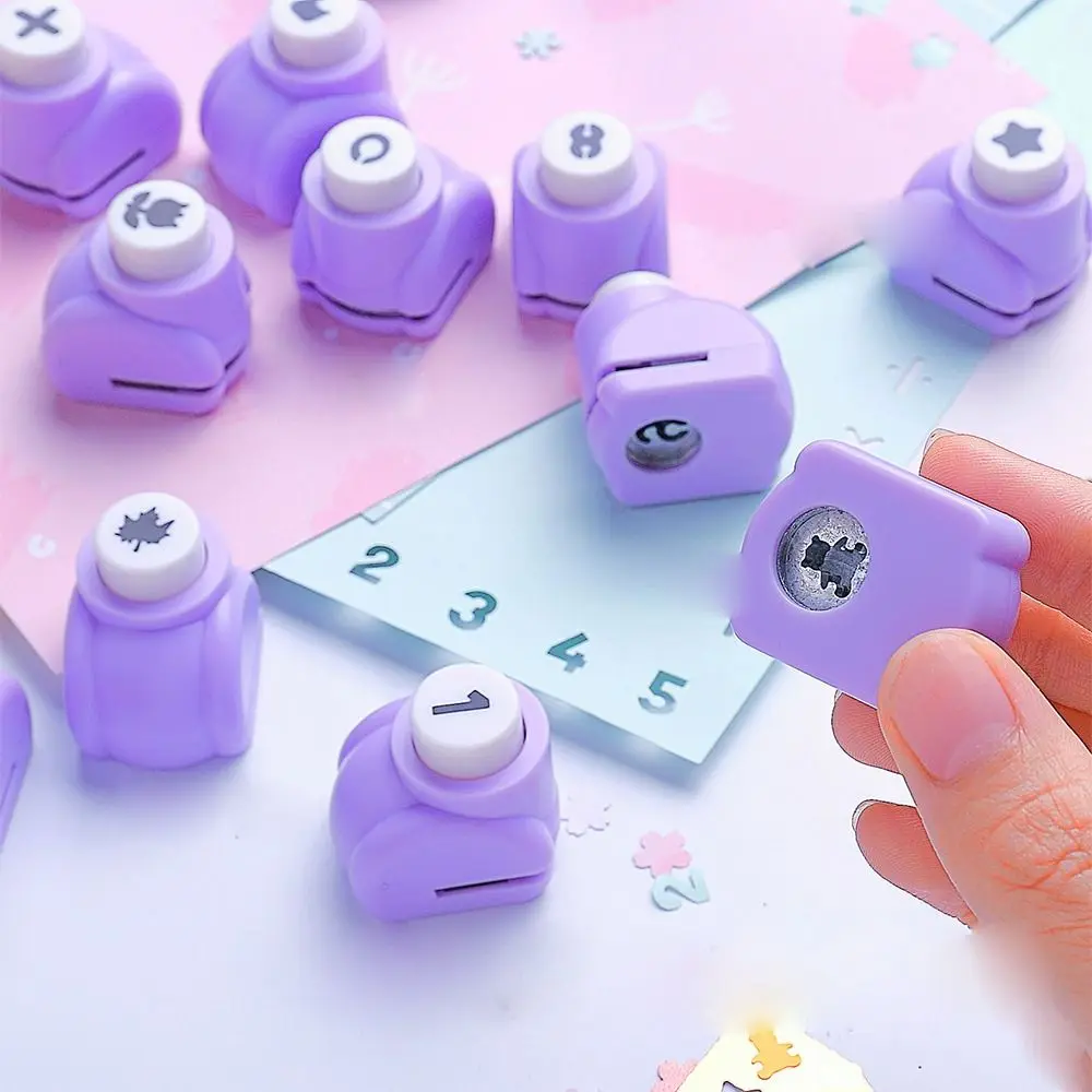 Crafts Tool Paper Trimmer Paper Cutter Children Toys DIY Hole Puncher Gift Card Punches Embossing Punches Mini Puncher
