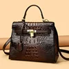 2025 Premium Women's Solid Color Shopper Bag - Designer Leather Crossbody With Parisian-Inspired Hardware 5