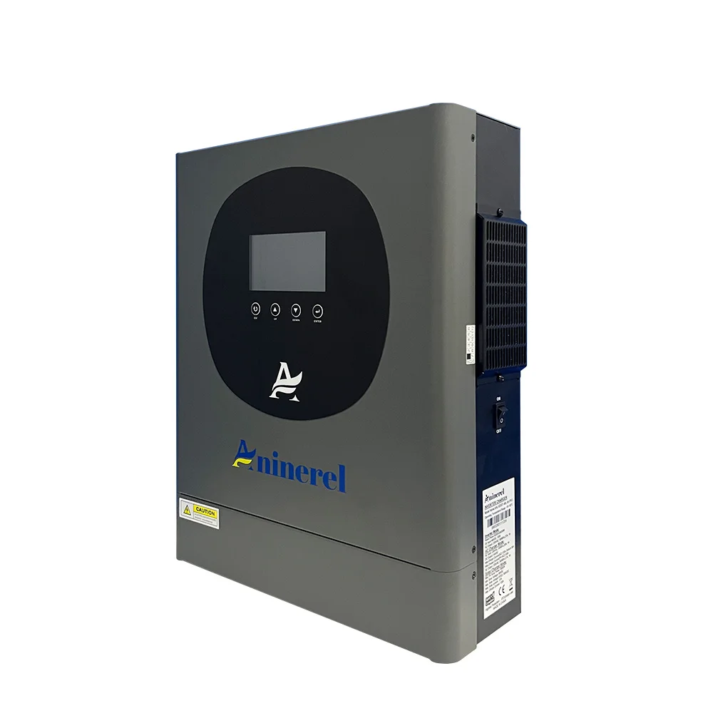 아니네렐 6.2kw 4.2KW 하이브리드 태양광 인버터 듀얼 출력 컬러 LCD 디스플레이 RGB 조명 포함 48V 24V MPPT 120A 100A 태양광 인버터