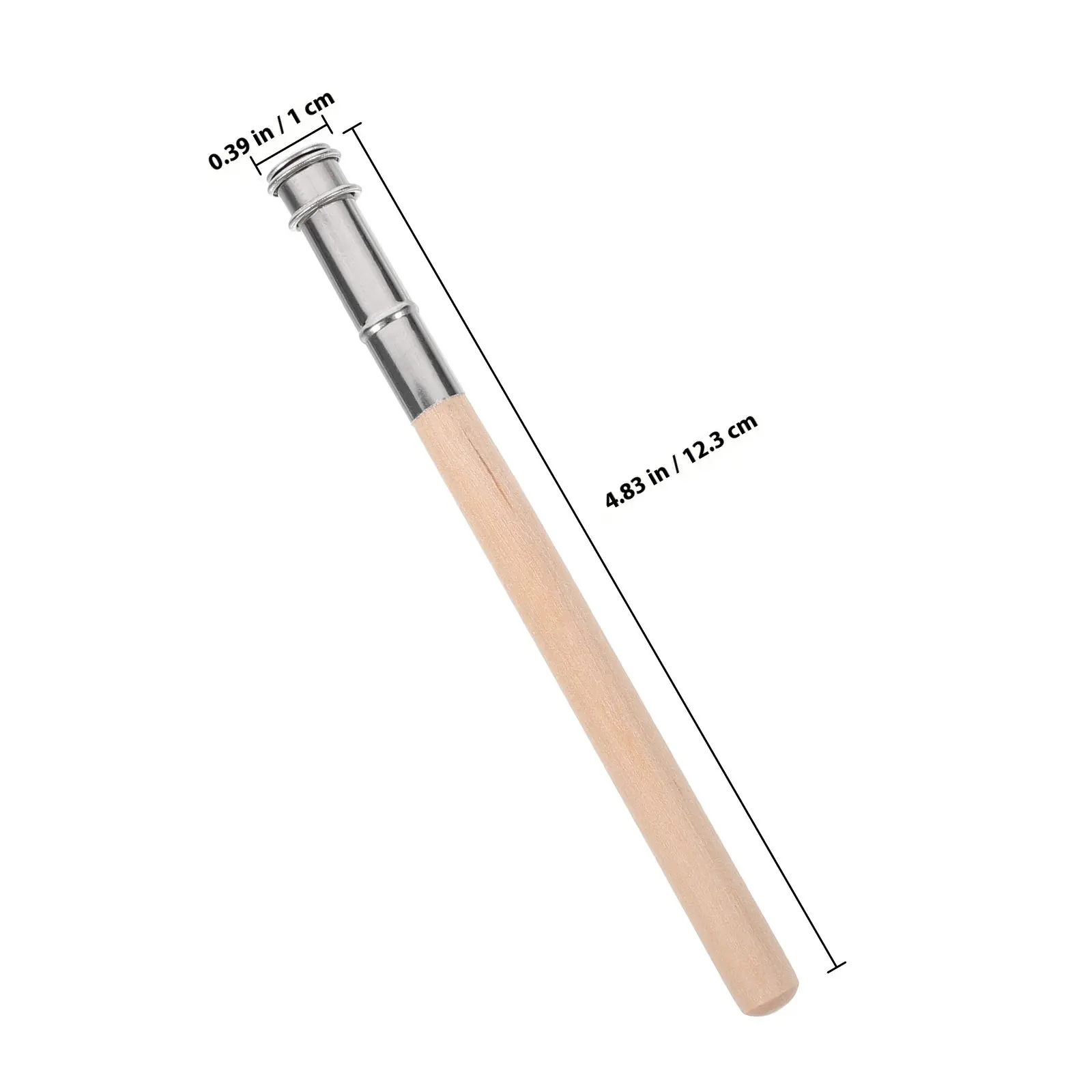 10Pcs 짧은 연필 홀더 익스텐더 아티스트를위한 나무 금속 연필 연장 도구 그리기 쓰기 사무실 학교 용품