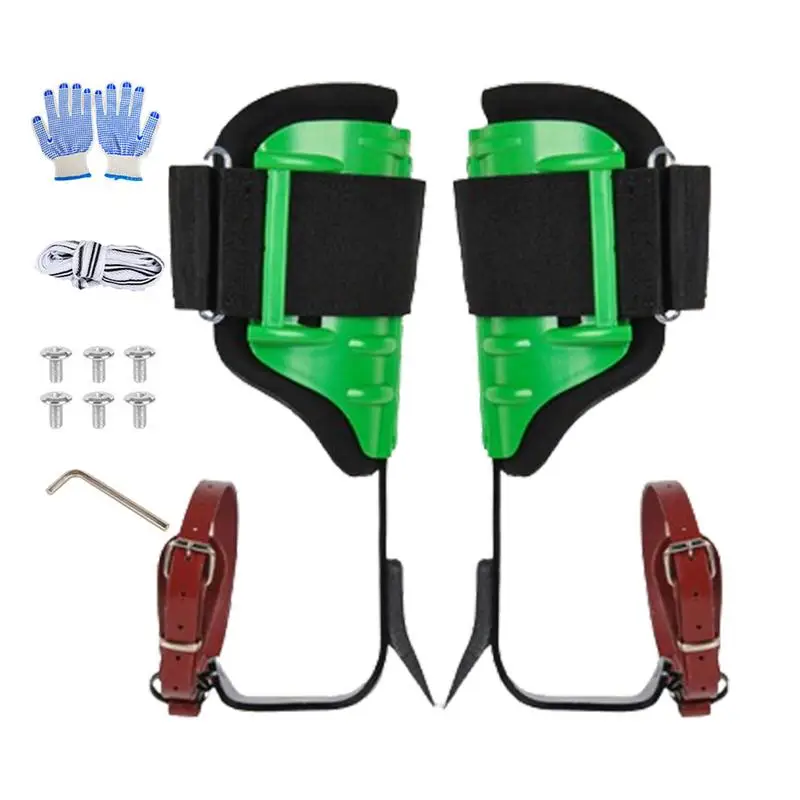 

Tree Spikes For Climbing Sturdy Height Adjustable Climbing Spurs Washable Removable Professional Tree Climbing Kit Equipment For