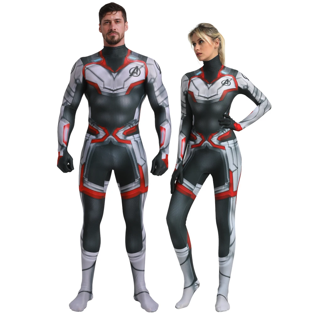 

Quantum Cosplay Ant-Man Iron Man Costume Superhero 3D Printed Spandex Bodysuits Zenzai Suit Costume Halloween Costume Outfits