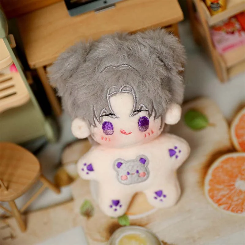 Mini muñeca Idol Kawaii de 10cm, muñeco de estrella de peluche de Anime, figura personalizada, juguetes de algodón para bebés llorones, regalo para fanáticos