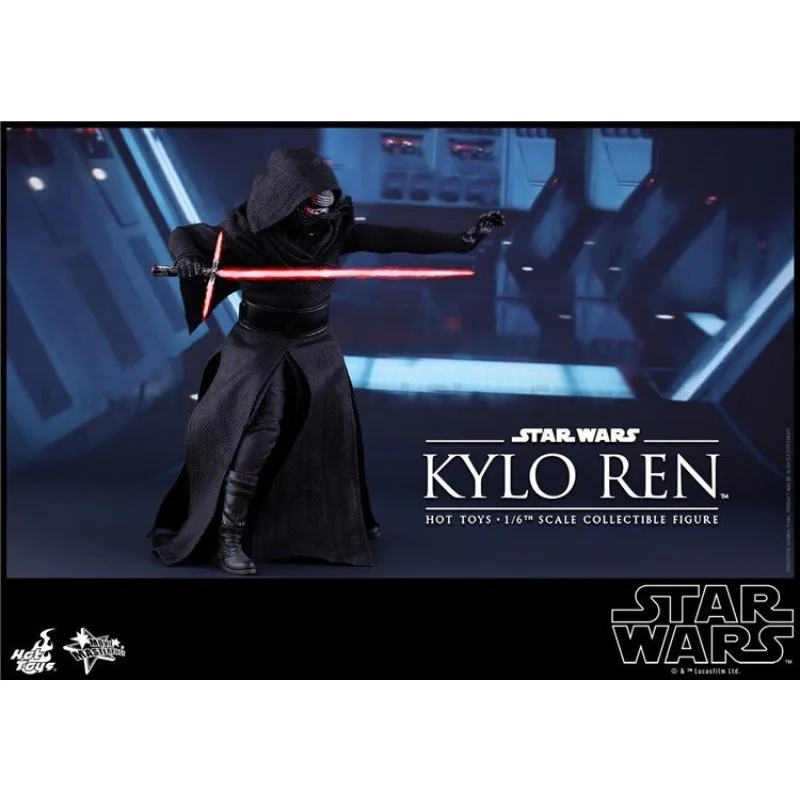 재고 있음 HT HotToys 1/6 MMS320 스타워즈 7 카일로 렌 1.0 가동식 모델 선물 컬렉션